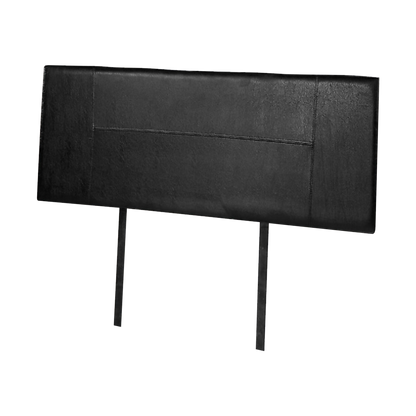 PU Leather Double Bed Headboard Bedhead - Black - Cosy Abode