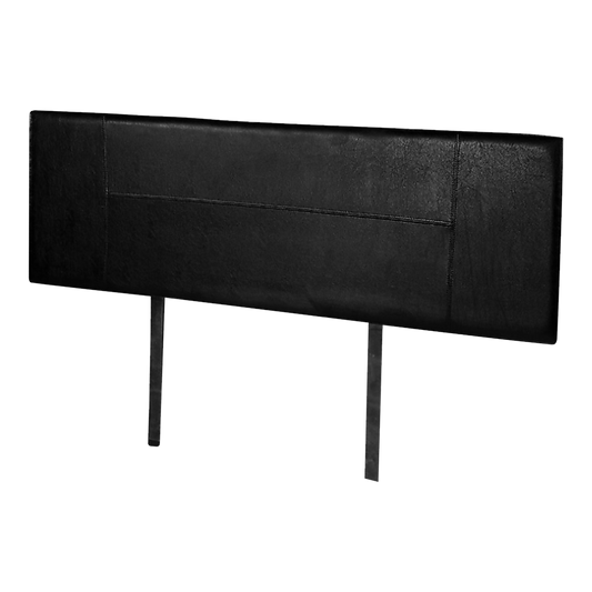 PU Leather Queen Bed Headboard Bedhead - Black - Cosy Abode