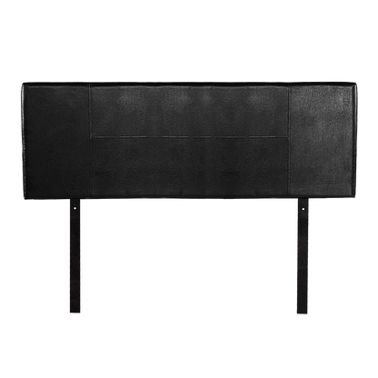 PU Leather Queen Bed Headboard Bedhead - Black - Cosy Abode