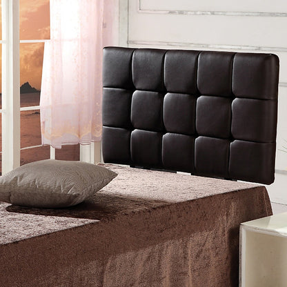 PU Leather Single Bed Deluxe Headboard Bedhead - Black - Cosy Abode