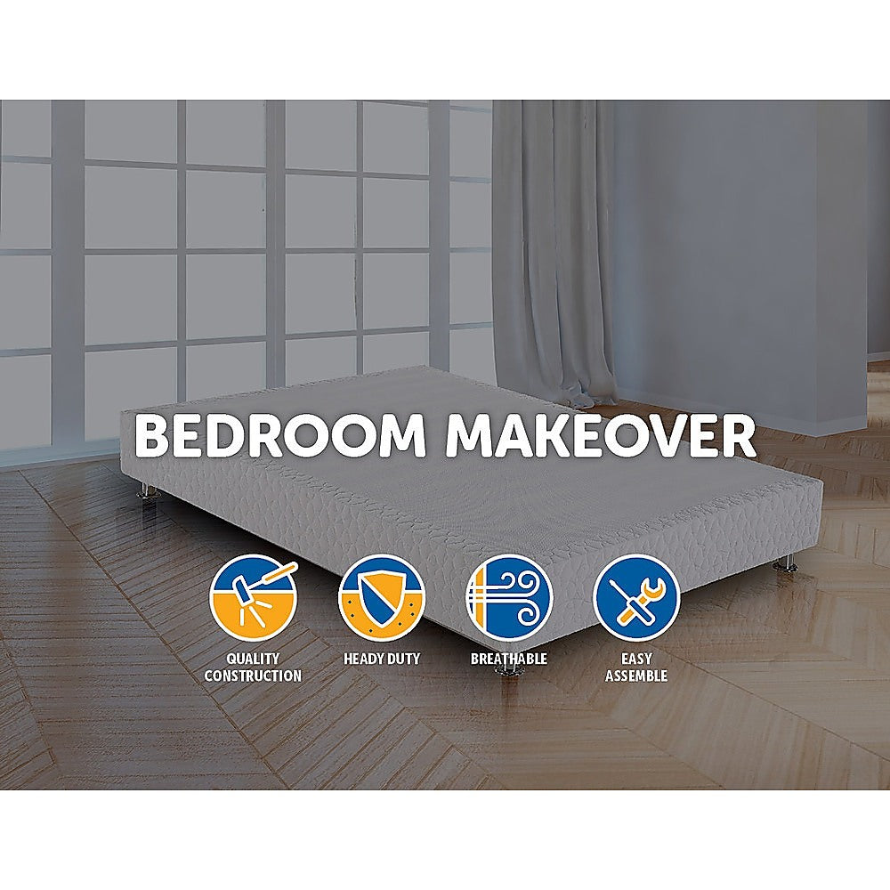 Queen Bed Ensemble Frame Base - Cosy Abode