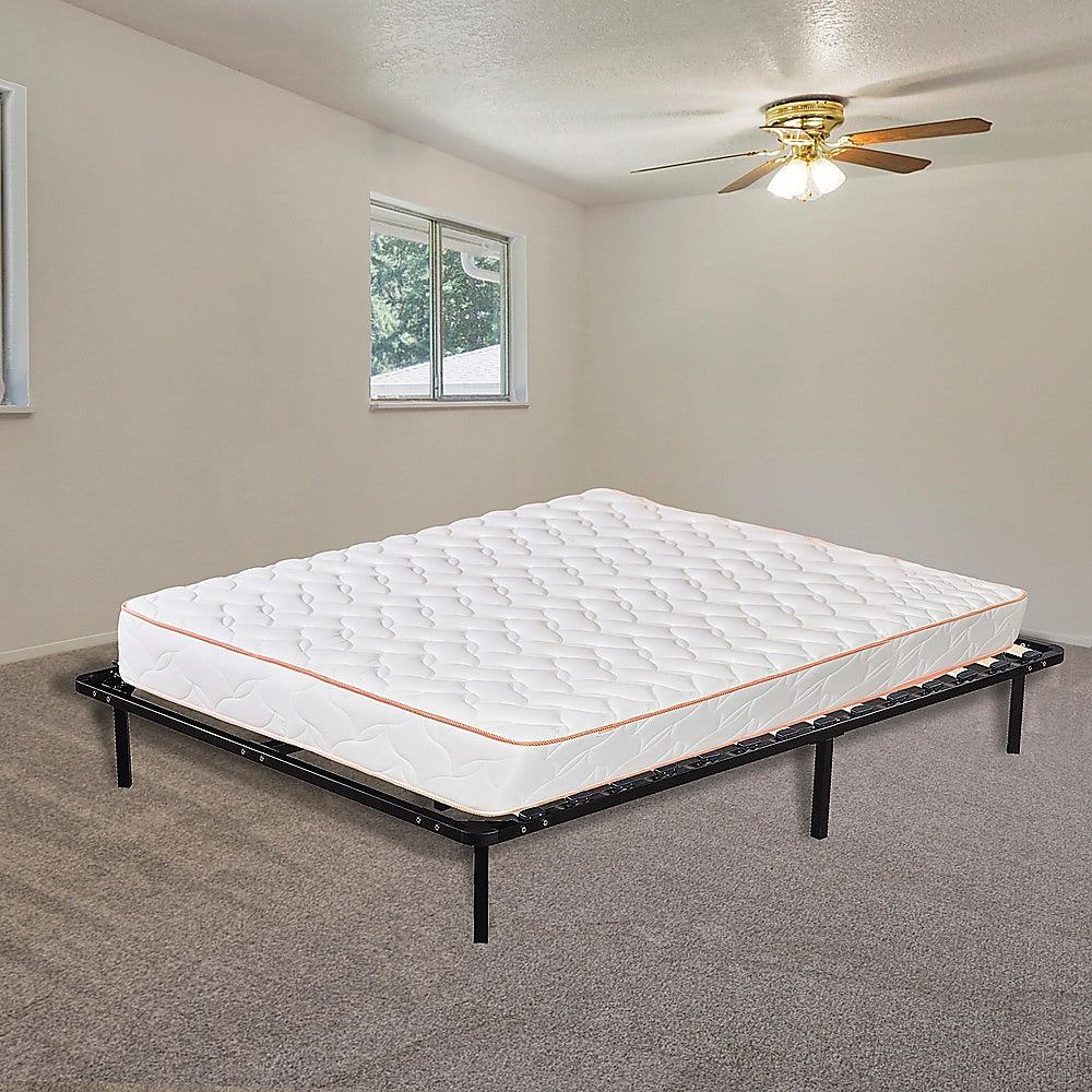 Queen Metal Bed Frame - Bedroom Furniture - Cosy Abode