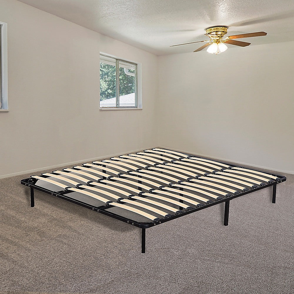 King Metal Bed Frame - Bedroom Furniture - Cosy Abode