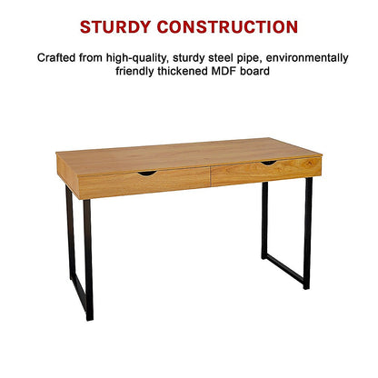Wood Computer Desk PC Laptop Table Gaming Desk Home Office Study Furniture - Cosy Abode