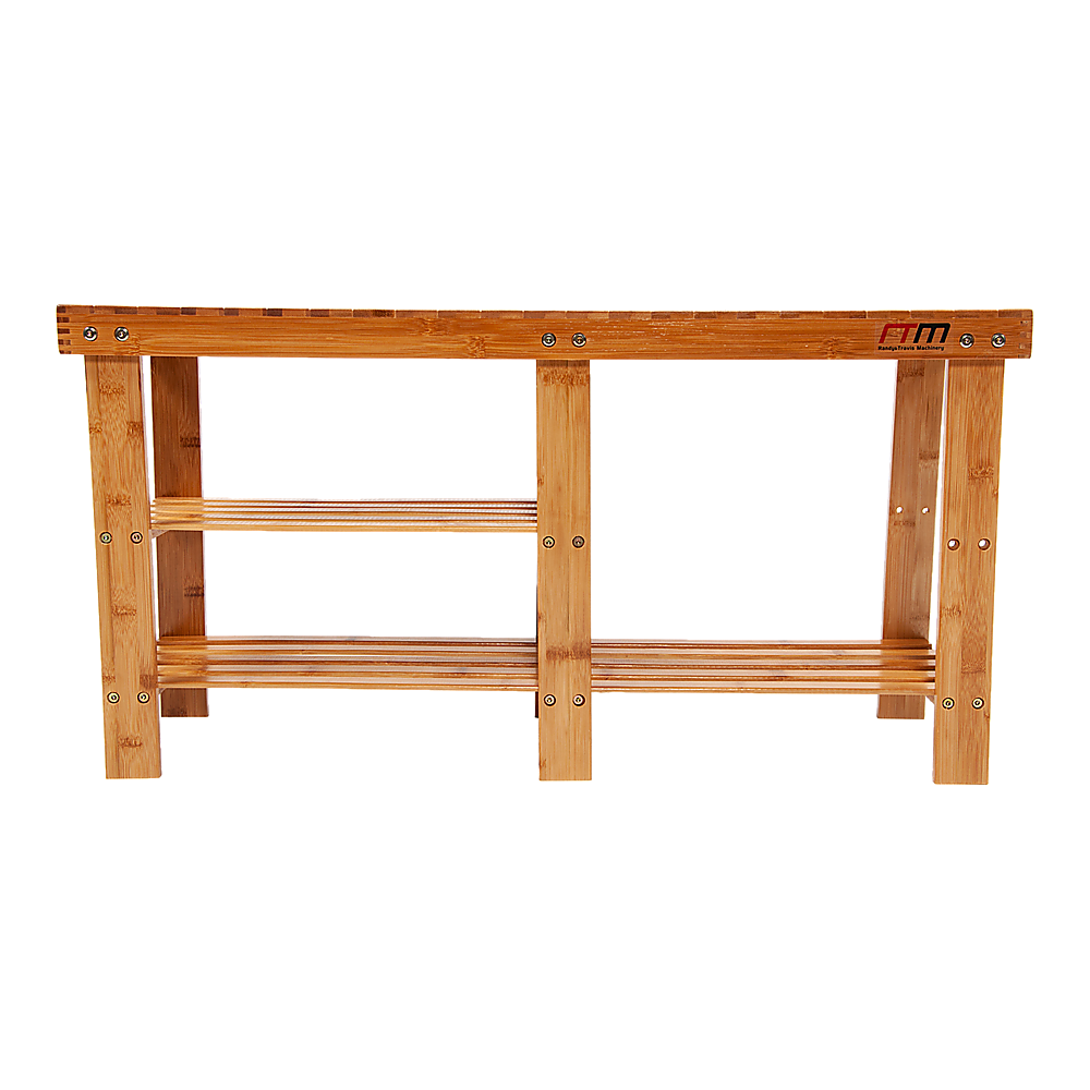 Bamboo Shoe Rack Wooden Bench Storage Organiser Cabinet Holder Stool - Cosy Abode
