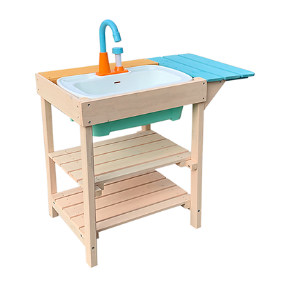 Childrens Outdoor Play Mud Kitchen Sand Pit - Cosy Abode