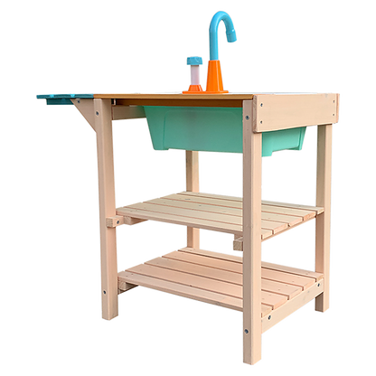 Childrens Outdoor Play Mud Kitchen Sand Pit - Cosy Abode
