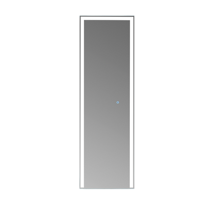 LED Full Length Mirror Standing Floor Makeup Wall Light Mirror 160cm x 50cm - Cosy Abode
