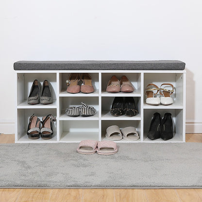 Shoe Cabinet Bench Shoes Storage Rack Organiser Wooden Shelf Cupboard Box - Cosy Abode