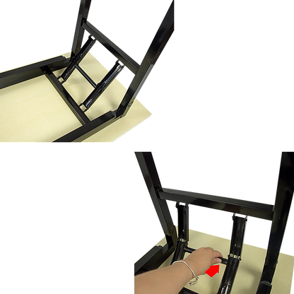 Computer Desk Home Office Folding Desk Study Desk Wooden Bar Table Coffee Table - Cosy Abode