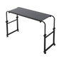 Overbed Table Work Laptop Desk with Wheels - Cosy Abode