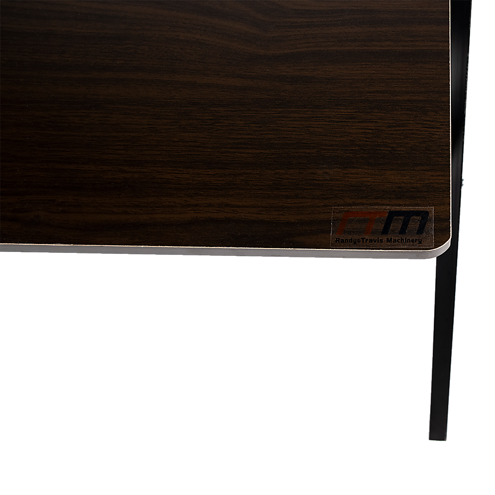 Folding Desk with Shelf Computer Laptop PC Table Side Home Office Furniture - Cosy Abode