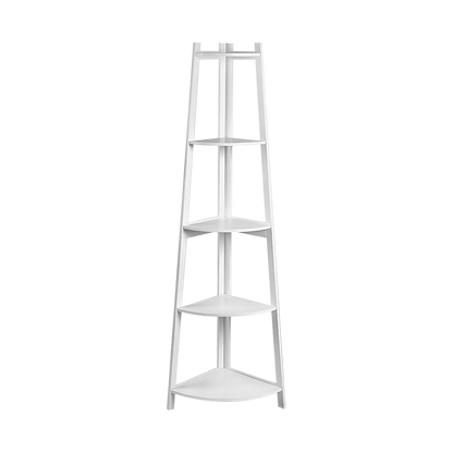 Corner Ladder Shelf Bookcase Display Storage Unit - Cosy Abode