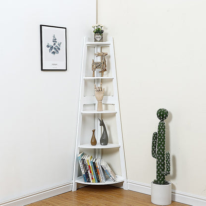 Corner Ladder Shelf Bookcase Display Storage Unit - Cosy Abode