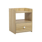 Bedside Tables Drawers Side Table Bedroom Furniture Nightstand Wood Unit - Cosy Abode
