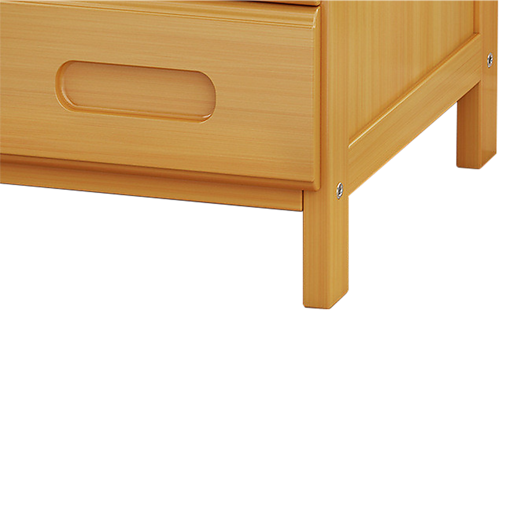 Bamboo Bedside Table Nightstand Storage Bedroom Sofa Side Stand - Cosy Abode