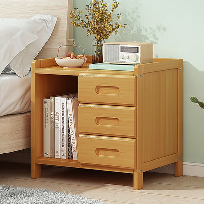 Bamboo Bedside Table Nightstand Storage Bedroom Sofa Side Stand - Cosy Abode
