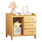 Bamboo Bedside Table Nightstand Storage Bedroom Sofa Side Stand - Cosy Abode
