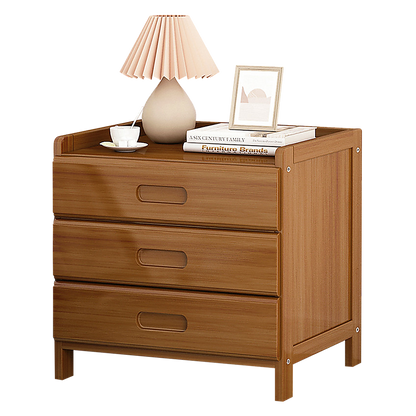 Bamboo Bedside Table Nightstand Storage Bedroom Sofa Side Stand - Cosy Abode