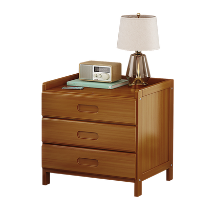 Bamboo Bedside Table Nightstand Storage Bedroom Sofa Side Stand - Cosy Abode