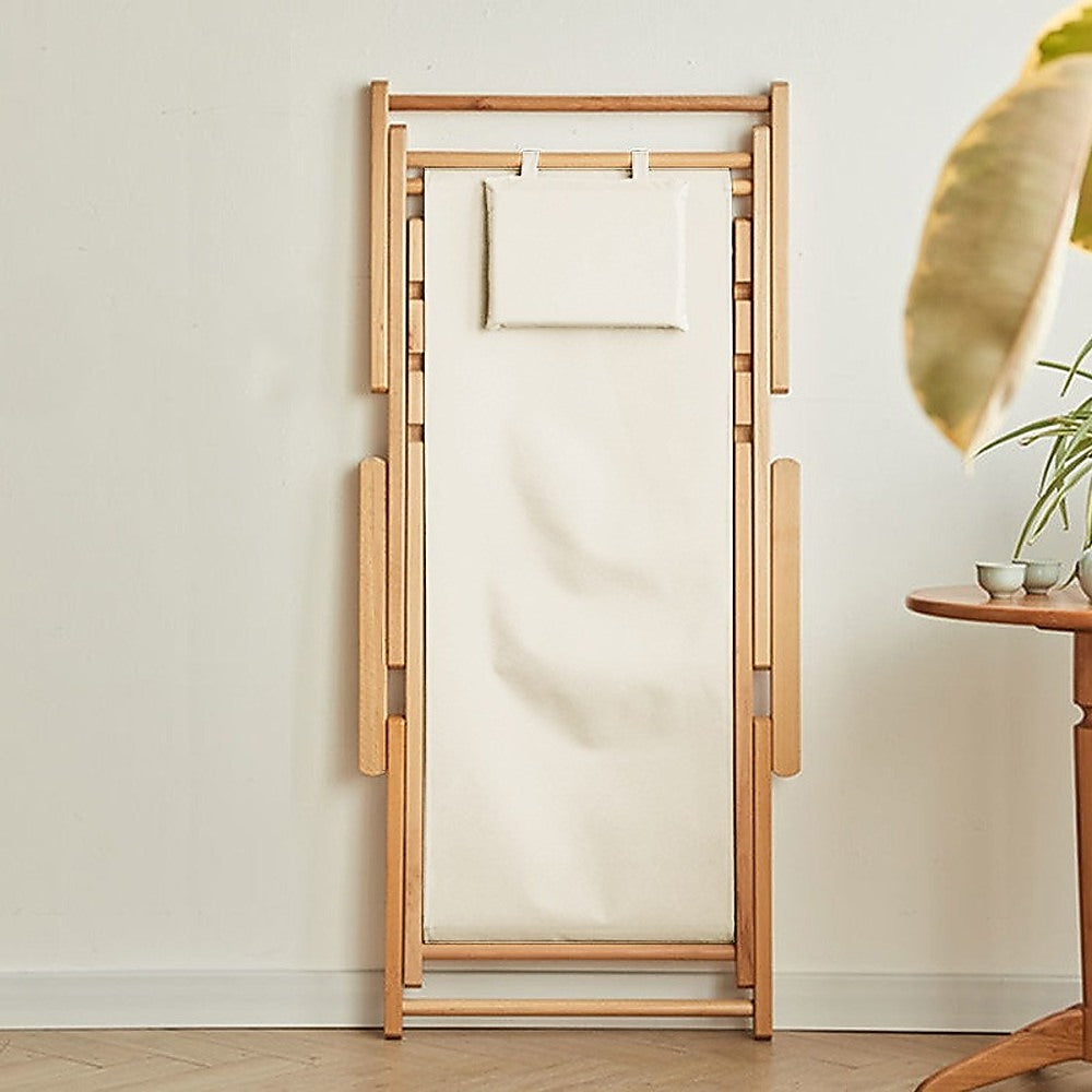 Premium Foldable Outdoor Sling Chair Patio Lounge - Cosy Abode