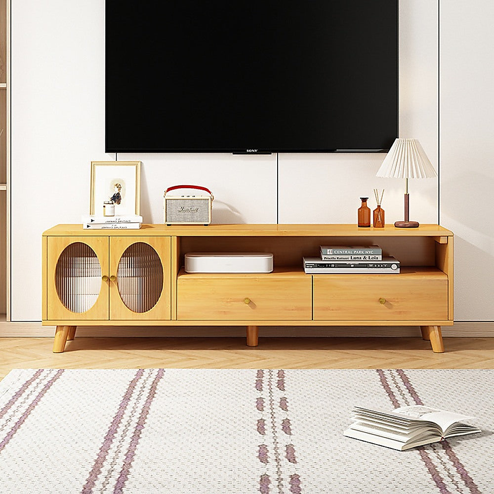 Modern TV Cabinet Entertainment Unit Stand Storage - Cosy Abode