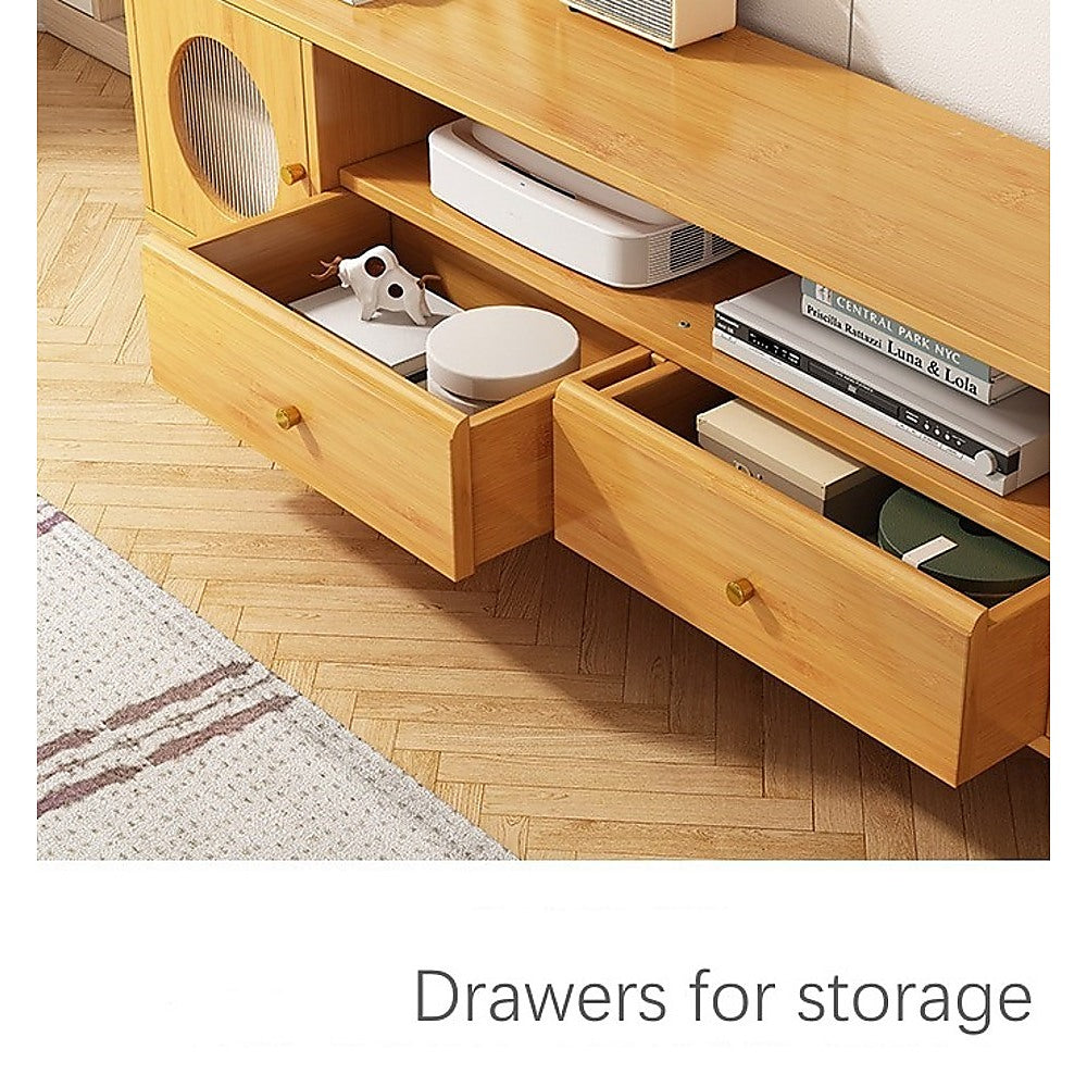 Modern TV Cabinet Entertainment Unit Stand Storage - Cosy Abode