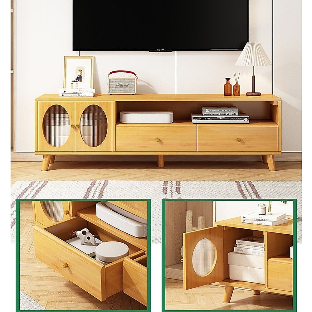Modern TV Cabinet Entertainment Unit Stand Storage - Cosy Abode