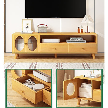 Modern TV Cabinet Entertainment Unit Stand Storage - Cosy Abode