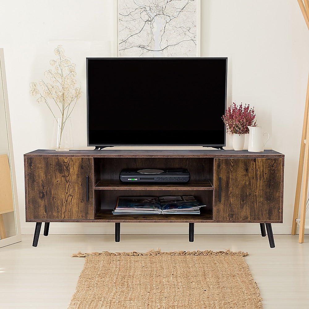 Modern TV Cabinet Entertainment Unit Stand Storage - Cosy Abode