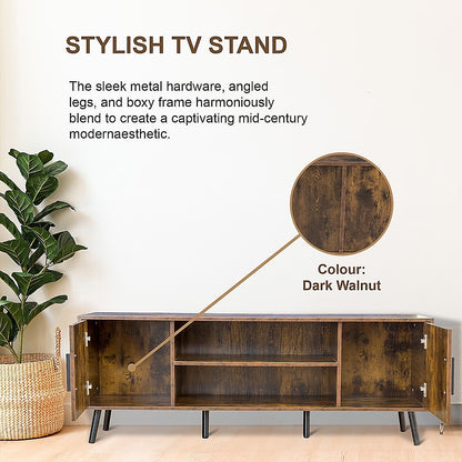Modern TV Cabinet Entertainment Unit Stand Storage - Cosy Abode