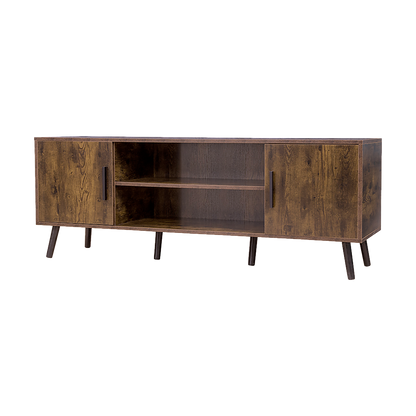Modern TV Cabinet Entertainment Unit Stand Storage - Cosy Abode
