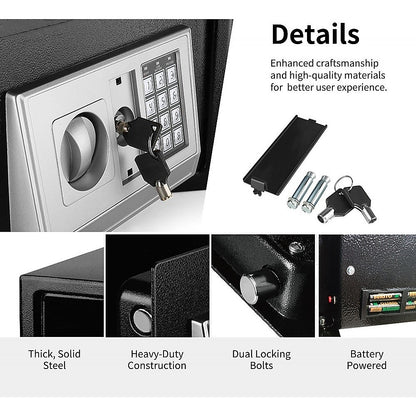Safe Security Box Electronic Digital Lock - Cosy Abode