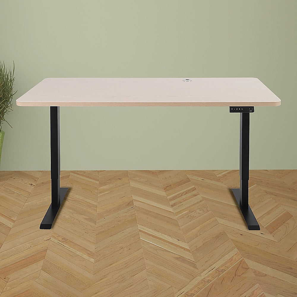 Office Home Computer Desk Table Top with Cable Hole - Cosy Abode