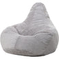 Jumbo Cord Beanbag Chair Cover Unfilled Large Bean Bag - Grey - Cosy Abode