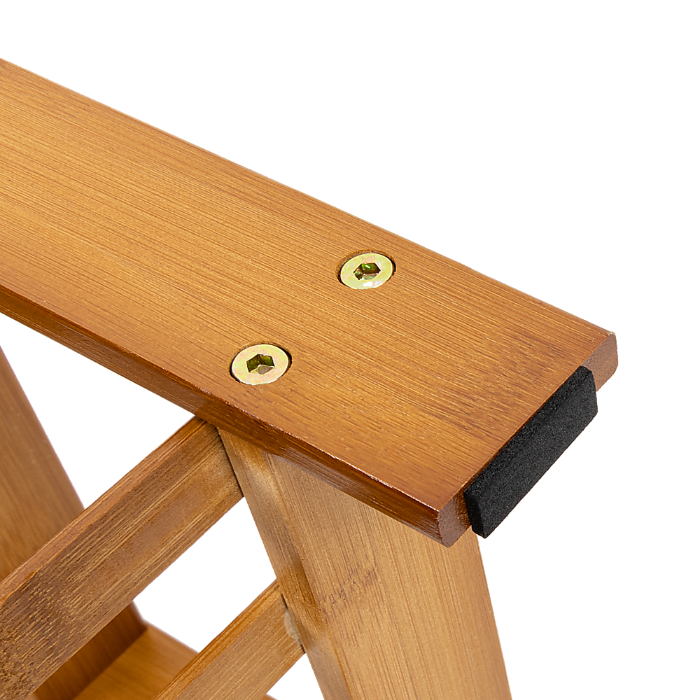 Bamboo Shoe Rack Wooden Bench Storage Organiser Cabinet Holder Stool - Cosy Abode