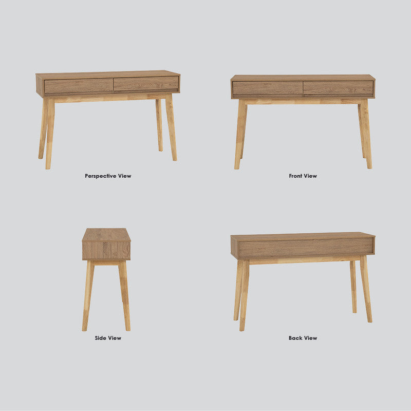 Hirado Console Hallway Table - Natural - Cosy Abode