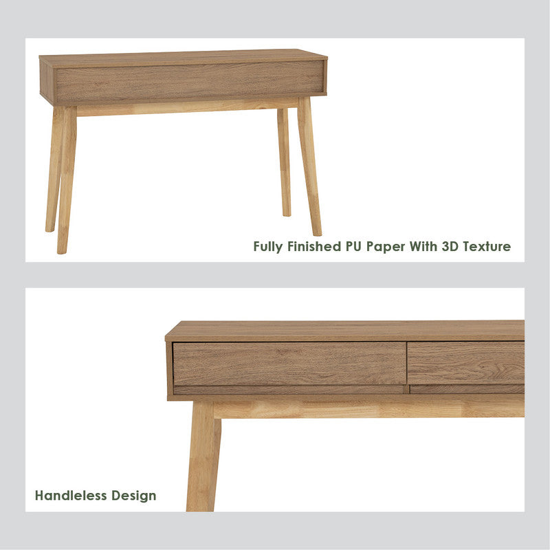 Hirado Console Hallway Table - Natural - Cosy Abode