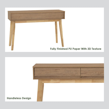 Hirado Console Hallway Table - Natural - Cosy Abode