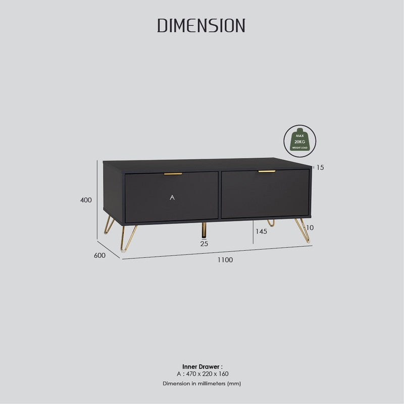 Volos Coffee Table - Cosy Abode
