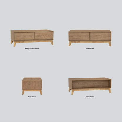 Hirado Coffee Table - Natural - Cosy Abode