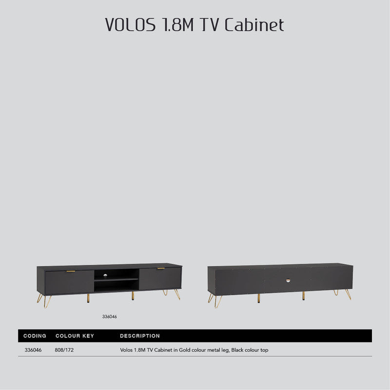 Volos Entertainment TV Unit - Cosy Abode