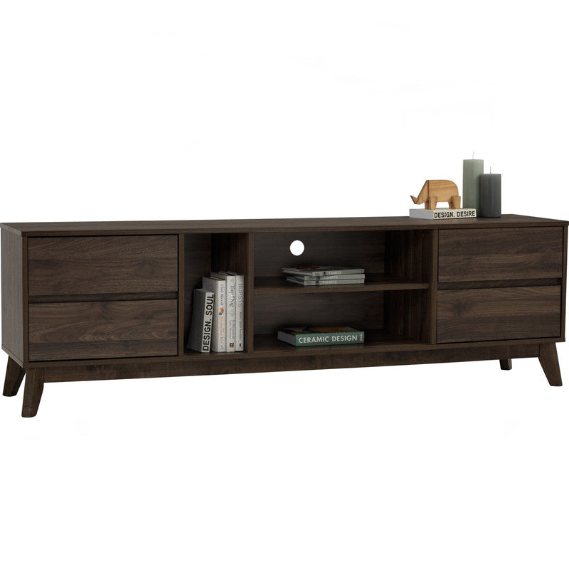 Hirado Entertainment TV Unit - Cocoa - Cosy Abode