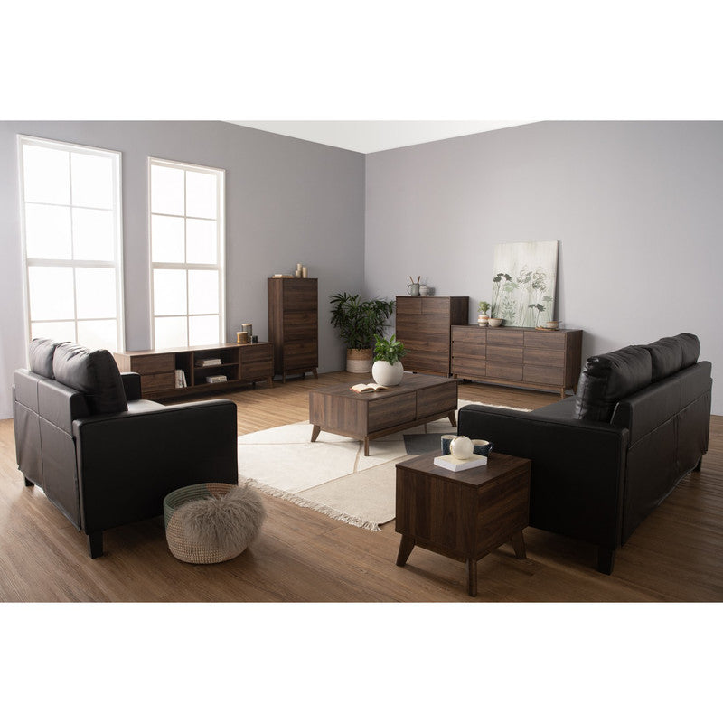 Hirado Entertainment TV Unit - Cocoa - Cosy Abode