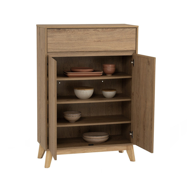 Hirado Sideboard Hallway Table Shoe Cabinet - Natural - Cosy Abode