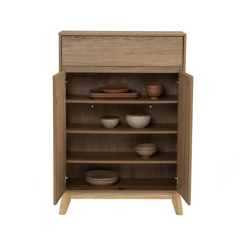 Hirado Sideboard Hallway Table Shoe Cabinet - Natural - Cosy Abode