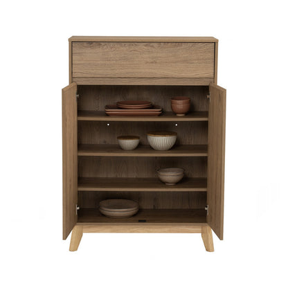 Hirado Sideboard Hallway Table Shoe Cabinet - Natural - Cosy Abode