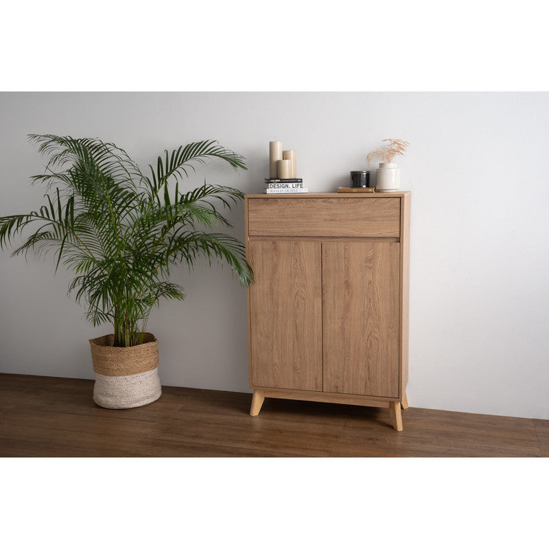 Hirado Sideboard Hallway Table Shoe Cabinet - Natural - Cosy Abode