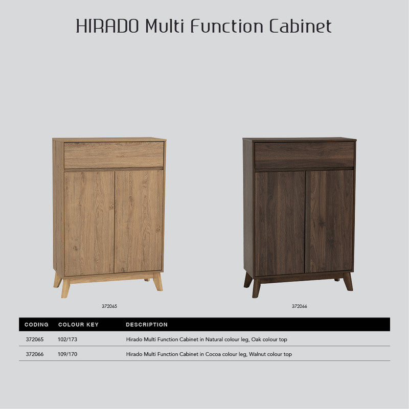 Hirado Sideboard Hallway Table Shoe Cabinet - Natural - Cosy Abode