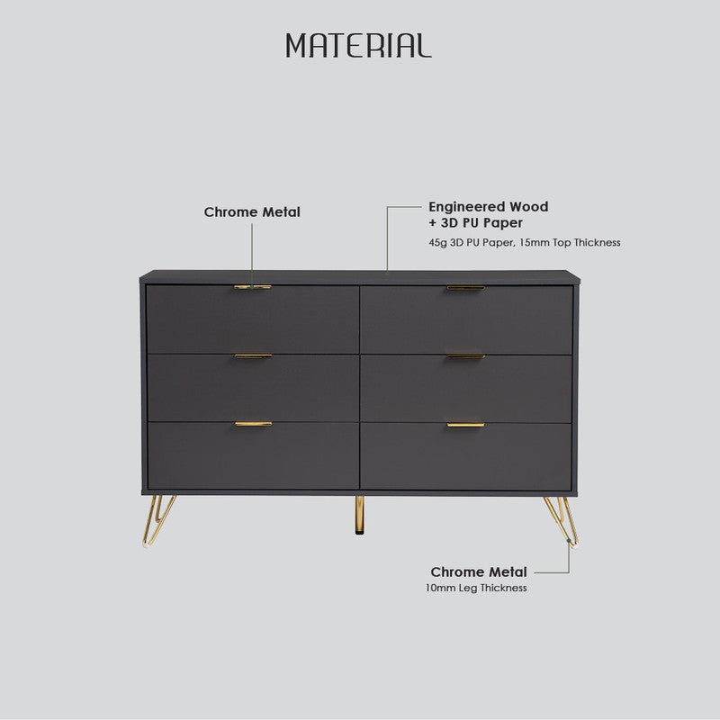 Volos Sideboard Buffet - Cosy Abode